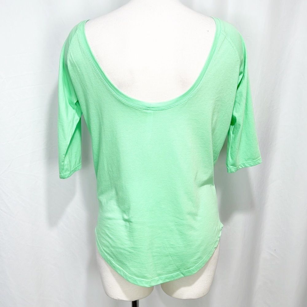 NWT Fabletics Palisades Tee - Scoop Neck, Mint Green XXS - Picture 6 of 12